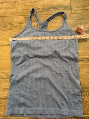 Lululemon Ebb Tank. Blue. 12.